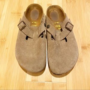 Birkenstock Boston Sued Leather
